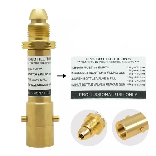 Refill gas bottle - uk, bayonet