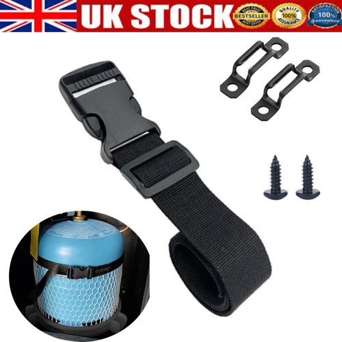 Gas bottle battery securing - gas,