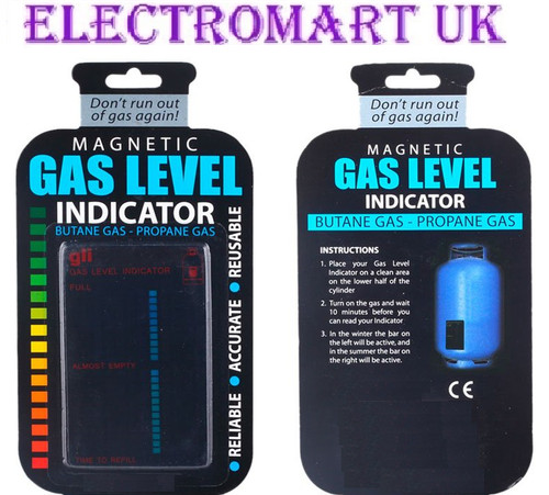 Magnetic gas bottle level - magnetic,