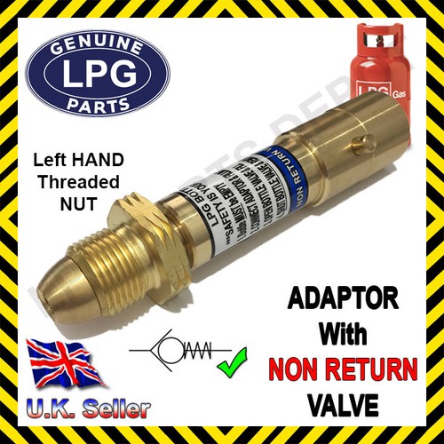 Lpg propane red bottle adaptor - propane,