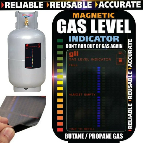 Magnetic gas bottle level - bottle,