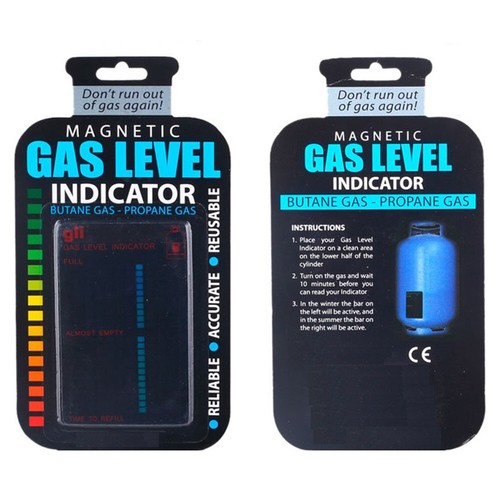 Magnetic gas bottle level - gas,